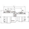 100A×80A PLSM継手 防食メカニカル継手 径違いソケット 日本継手(旧:JFE継手) 82356115