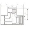 15A PLSアイボリー継手 チー 硬質塩ビ樹脂被覆品 日本継手(旧:JFE継手) 82355835