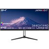JN-IPS34UQ2-C6 液晶ディスプレイ 34型/3440×1440/HDMI×1、DP×1、USB-C×1/ブラック/スピーカー有/2年保証 JAPANNEXT 82361198