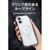 PMWA26SZELKMCR iPhone 17e ケース ハイブリッド カバー バンパー 衝撃吸収 磁力装着ワイヤレス充電対応 ZEROSHOCK LIMITED エレコム 82362020
