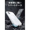 PMWA26SZELKMCR iPhone 17e ケース ハイブリッド カバー バンパー 衝撃吸収 磁力装着ワイヤレス充電対応 ZEROSHOCK LIMITED エレコム 82362020