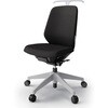KJ-140PVHM-GNH2 ノートチェア ローバック 肘なし ハンガー ランバーサポートなし クロスPV ウレタンキャスター<配送時組立サービス付> イトーキ 82362037