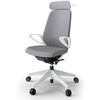 KJ-116PVX-W9W6 ノートチェア エクストラハイバック 固定肘 ハンガー ランバーサポート付 クロスPV ナイロンキャスター<配送時組立サービス付> イトーキ 82364819