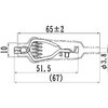 C-511SK-B バッテリークリップ T.SIN(テイシン電機) 82370849
