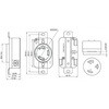 BS-XIONGDA-L530R 引掛式・平刃形埋込コンセント3極・4極 bitstrong(ビットストロング) 82374087