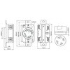 BS-XIONGDA-L1430R 引掛式・平刃形埋込コンセント3極・4極 bitstrong(ビットストロング) 82374096