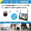 SEC-W-ML-FO8-8T ワイヤレス300万画素ドーム型カメラ(8台)・12インチモニター録画機一体型防犯セット 工事不要 ブロードウォッチ 82375749