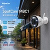 SpotCam MBC1 SpotCam 24時間クラウド録画対応/2.5K高解像度・屋外用ドームタイプ監視カメラ Spotcam 82376720