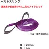 BS254 ベルトスリング25mm×4m1本 REX(レックス)[自動車用品] 82406165