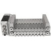 TVG2B-B06CS3JA4C-10B プラグインブロックマニホールド パイロット式3・5ポート弁 ベース配管 TVG2BシリーズEtherNet/IP(NPN出力)(マニホールドベースのみ) CKD 82408518