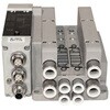 TVG2B-B04CS3JA4C-02U プラグインブロックマニホールド パイロット式3・5ポート弁 ベース配管 TVG2BシリーズEtherNet/IP(NPN出力)(マニホールドベースのみ) CKD 82408649
