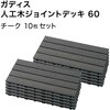 HEX-D6GY/10S ガディス 人工木ジョイントデッキ 60 タカショー 82411878