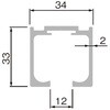 SD-1160TB 317353 SDシステム2wayソフトクローズ戸袋納まり・開口側上部レール アトムリビンテック 82412088