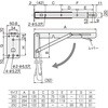 317875 着脱式折り畳み棚受 アトムリビンテック 82412000