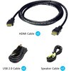 1.8m USB HDMI KVMケーブルセット(4K60p) ATEN