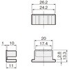 HD-3451 304719 HD-001 用キャップ アトムリビンテック 82481501