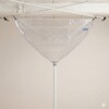 天カセ・天吊用エアコン洗浄カバー 中(メッシュ入) 脱着式排水ホース型 エアコンカバーサービス