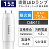 LDF15D/5/8/1P グロー式専用直管LEDランプ 15形 フィリップス 82507541