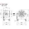 BJ-6362 産業用送風機 BJ-6362 低騒音形 鎌倉製作所 82507857