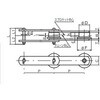 KANA10150F-T Fローラ用コンベアチェーン(定尺) KANA 82510000