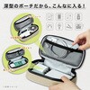 FP500BE モバイルバッテリーポーチ深型 防炎タイプ Asmix(アスカ) 82510395