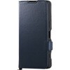 Xperia 1 VIII (SO-51G) ケース 手帳型 マグネット フラップ 衝撃吸収 ワイヤレス充電可 ストラップホール付 エレコム