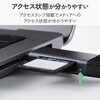 MR3C-D21BK SDカードリーダー USB3.2(Gen1) SD / microSD Express対応 USB-C & USB-A 2-in-1 高速転送 アルミ筐体 エレコム 82510971