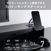 DST-N070BPBK USB Type-C ハブ ドッキングステーション 7in1 USB-C×2 USB-A×2 HDMI 4K/60Hz microSD&SDカードリーダー エレコム 82511041