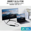 DST-N070BPBK USB Type-C ハブ ドッキングステーション 7in1 USB-C×2 USB-A×2 HDMI 4K/60Hz microSD&SDカードリーダー エレコム 82511041