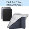 iPad Air ケース 11インチ(M4/M3/M2)/10.9インチ 第5 第4世代 マグネット式フラップ Apple Pencil収納 軽量 エレコム