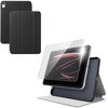 TB-A26RSASTBK iPad ケース 11インチ(A16)/10.9インチ 第10世代 マグネット式フラップ 衝撃吸収 ガラスフィルム付 エレコム 82511120