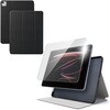 TB-A26XSASTBK iPad Air ケース 13インチ(M4/M3/M2) マグネット式フラップ フリーアングル 衝撃吸収 ガラスフィルム付 エレコム 82511147
