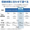 LD-GA1407MA 配線カバー 床用 モール (長さ1m × 幅54mm) R形状 配線隠し ケーブルカバー 設置用テープ付き エレコム 82511156