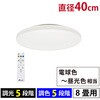 LE-YH29T8Y-W40 LEDシーリングライト 8畳用 調光調色 リモコン付 オーム電機 82512328