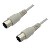 2CN-SS1-EP 4K8K対応2C用S/S型アンテナケーブル(グレー)(ストレートプラグ)ブリスタータイプ マックステル 82513229