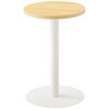 22861-3014 ラウンドカフェテーブル 直径40cm 白脚〔ストエキオリジナル〕 ストア・エキスプレス 82518567