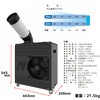 SPC-18ACN-B スポットクーラー ミニ 1.8Kw 単相100V 黒 日動工業 82541046