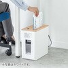 400-PSD063BK シュレッダー 電動 マイクロカット サンワダイレクト 82548676