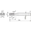 8092 16.007 8092_アルミ用フォーミングタップ メ-トル細目ねじ アキシャルクーラント穴付き グーリング 82572029