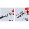 2501-140 ラジオペンチ グリップ：ソフトプラスチックコーティング KNIPEX(クニペックス) 82551589