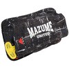 mazume インフレータブルポーチ ブラックカスリ (ウエストバッグ取付用) オレンジブルー