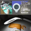 LEST24CWH 30LEDライト付きスタンドルーペ 30LEDライト付きスタンドルーペ THANKO(サンコー)[電子機器] 82606320