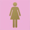 TG331-6 キャリエーター ステンレスチタンゴールド 女性マーク 光 82608937