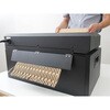 SHRD25CBK シュレッダー 緩衝材を作れる卓上型段ボールシュレッダー サンコー[日用品] 82609996