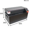 SHRD25CBK シュレッダー 緩衝材を作れる卓上型段ボールシュレッダー サンコー[日用品] 82609996