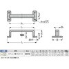 FT-200 ステンレス鋼製フィニッシュハンドルFT型 LAMP(スガツネ工業) 82612200