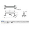 FT-200 ステンレス鋼製フィニッシュハンドルFT型 LAMP(スガツネ工業) 82612200