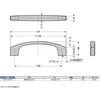 SAZ-121CR ダイカストハンドルSAZ-121CR LAMP(スガツネ工業) 82613049