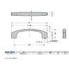SAZ-121CR ダイカストハンドルSAZ-121CR LAMP(スガツネ工業) 82613049