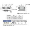 MC-YN015S ステンレス鋼製 極薄型マグネットキャッチMC-YN015S、MC-YN015SP LAMP(スガツネ工業) 82624565